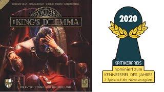 Nominiert zum Kennerspiel des Jahres 2020: The King's Dilemma