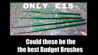 Greenstuff World, Synthetics Budget Brush Set Review.