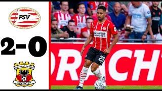 PSV Eindhoven vs Go Ahead Eagles 2-0 final result Highlights image Eredivisie Netherlands