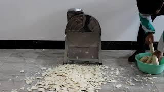 Stainless steel cassava chips cutting machine