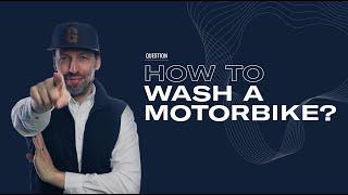 How to wash a motorbike in detail - The Detailing Guru