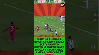 Shuti la Ahoua la Kimataifa kwa Simba SC! 