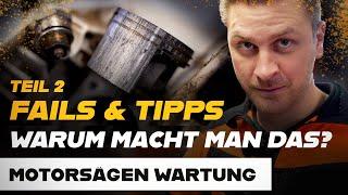 Unglaubliche Wartungsfehler bei STIHL Motorsägen - "Best Of - Schatulle" Teil 2