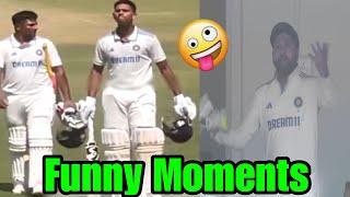 Funny Moments  Rohit Sharma & Jaishwal With Sarfaraz Khan IND vs ENG Test Match !! Cricket News