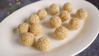 Sweet and Crunchy Sesame Seed Balls | Grand Recipe