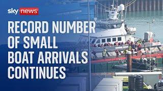 Channel crossings: More than 5,000 people have arrived in UK on small boats in 2024