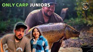 ONLY CARP JUNIORS  can catch BIG Carp from the Club Lake