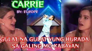 CARRIE BY: EUROPE AMERICAN GOT TALENT AUDITION VIRAL PARODY