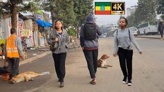 Morning walk in Addis Ababa ,  Ethiopia walking Tour 2024