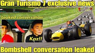 Gran Turismo 7 exclusive content - bombshell leaked video reveals secrets of PD.......CB disclaimer.