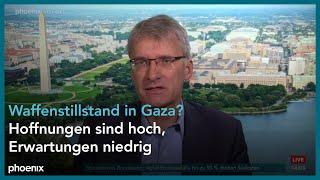 ZDF-Korrespondent Elmar Theveßen zu den Verhandlungen zum Waffenstillstand in Gaza am 15.08.24