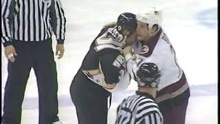 Dennis Bonvie vs Ryan Vandenbussche AHL Mar 30/05