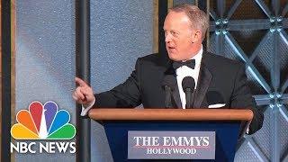 Sean Spicer Surprises Emmys Audience | NBC News