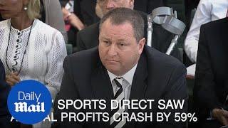 Mike Ashley in 60 seconds as he puts Newcastle on sale - Daily Mail