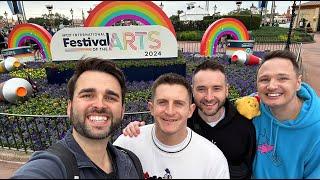 Walt Disney World Vlog | Day 2 | Epcot's Festival of the Arts | January 2024 | Adam Hattan