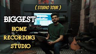 The BIGGEST Home Recording Studio in Pakistan ( Home Studio Setup Tour 2022 ) | HINDI/URDU