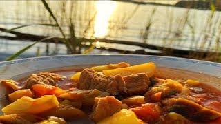 ASMR Nature Cooking zum Relaxen I Gemüseparty mit Fleisch #27