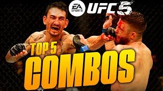 Top 5 Combos From an eSport Champion For Beginners-UFC 5