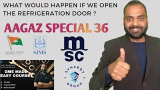 What would happen if we open the Refrigeration door ? GME Sponsorship Interview