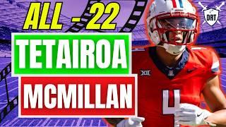 Tetairoa McMillan Rookie Scouting Report (ALL-22 Film Breakdown) | 2025 Dynasty Fantasy Football