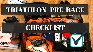 Triathlon Pre-Race Checklist: How to prepare for your first Triathlon!