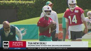 Tua reaches deal with Dolphins