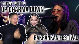 Latinos react to UP DHARMA DOWN - Tadhana/Oo/Sigurado | Rakrakan Festival 2019 | FIRST TIME REACTION