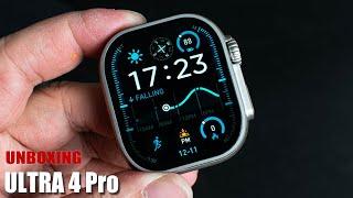 VWAR Ultra 4 Pro Smartwatch Unboxing-49mm Unibody Titanium Alloy Design Support WhatsApp reply, 3ATM