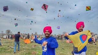 Flying Kites At Vallah MELA  *PATANGBAAZI IN GROUND*