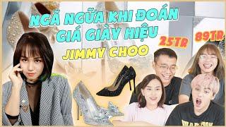 󠀀󠀀Ngã ngửa khi đoán giá giày hiệu Jimmy Choo