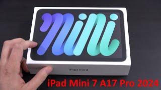 iPad Mini 7 A17 Pro 2024 Unboxing and Call of Duty Mobile / Genshin Impact Testing