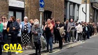 What it's like waiting in the queue to pay respects to Queen Elizabeth II l GMA