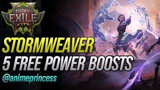 FREE POWER With These Five Obscure Tricks!!! - Spark Stormweaver | PoE 2