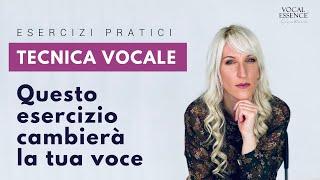 Questo esercizio cambierà la tua VOCE | Tecnica Vocale | Vocal Essence®