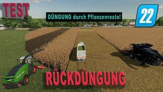 LS22 Test - Rückdüngung durch Pflanzenreste nach der Ernte! Unterschiede zwischen den Früchten?