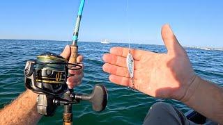 Casting Tiny Lures To Catch Picky Fish (Epic Bonito Blitzes)