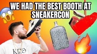 KIZO HAD THE BEST BOOTH AT SNEAKERCON