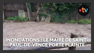 Inondations : après la coulée pestilentielle, le maire de Saint-Paul-de-Vence porte plainte