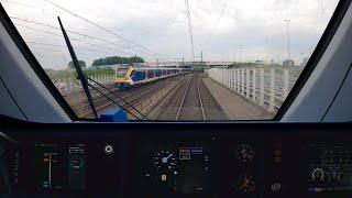 Train Driver POV: Amsterdam - Schiphol - Hoofddorp SNG 17/6/2022