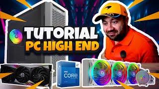 TUTORIAL ASAMBLARE PC uri HIGH END AIO 360 PLACA ALIMENTARE PCI 5 SURSA MODULARA SETARI BIOS