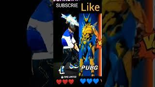 free fire Max SN SUPER GAMERNG pubg VS free fire #free fire  #viral