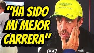 ENTREVISTA FERNANDO ALONSO POST CARRERA GP ITALIA 2023