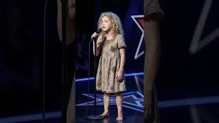 Poor 6-year-old girl shocks AGT! Crowd cries when she sings  #agt