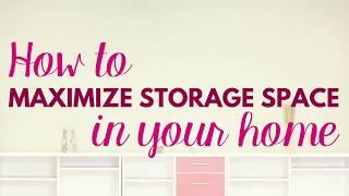 How to Maximize Storage Space in your Home