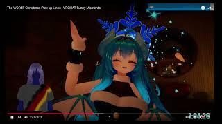 #germanvtuber reacts zu @DarrenZeus / The WORST Christmas Pick up Lines - VRCHAT Funny Moments