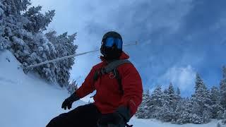 GoPro Hero 7 Black Vermont Smugglers' Notch Snowboarding