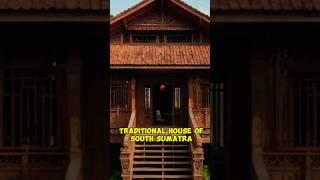 One of Indonesia's traditional houses originating from South Sumatra #traditional #housetour