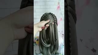 2 minutes Easy Hairstyle Tutorial for Girl.. #ytshorts #youtube #youtubeshorts #glamreel