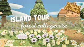 Forest Cottagecore Island Tour | Animal Crossing New Horizons