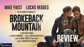 Brokeback Mountain with Mike Faist & Lucas Hedges- theatre review with photos